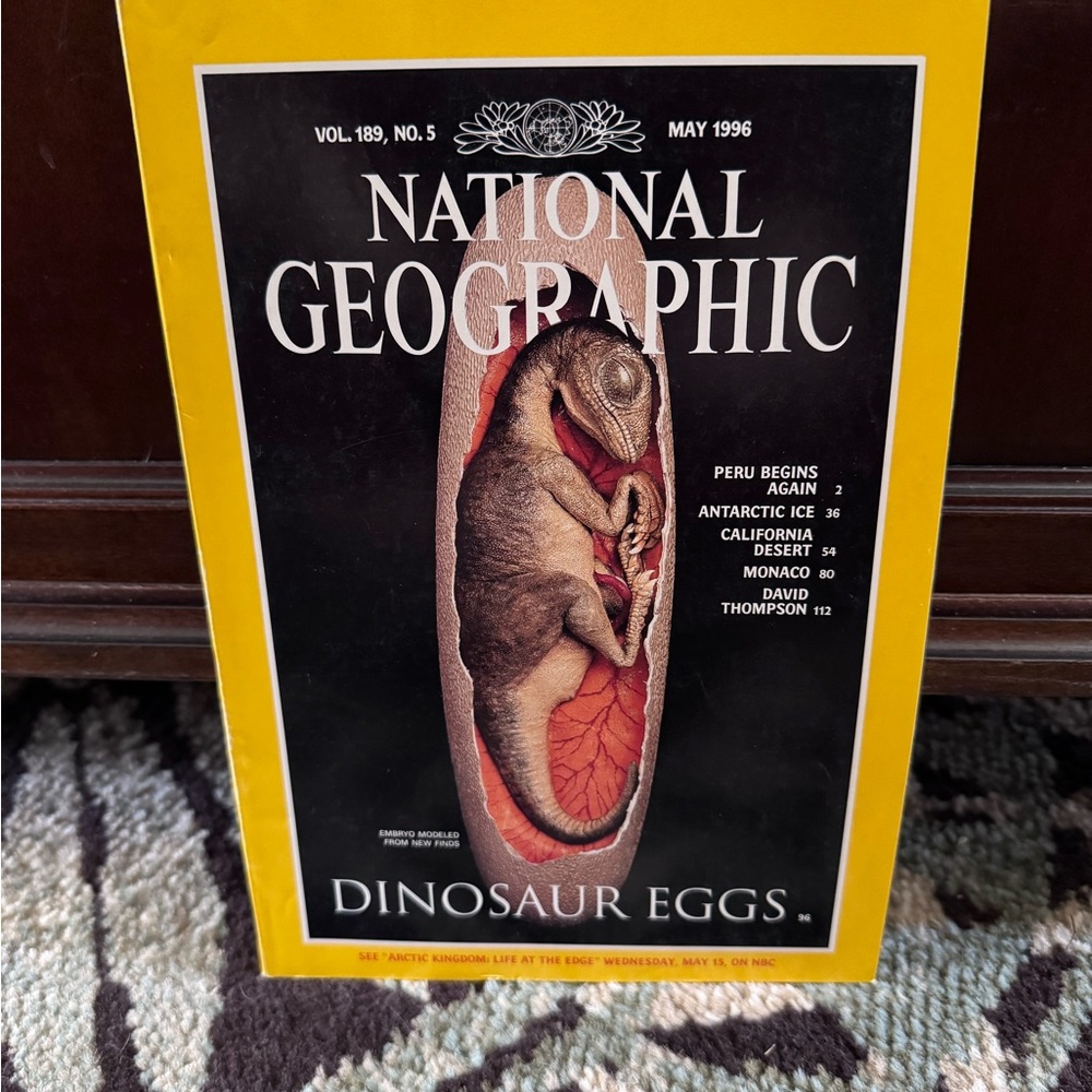National Geographic 1996 Issues with Maps - Picture 6 of 13
